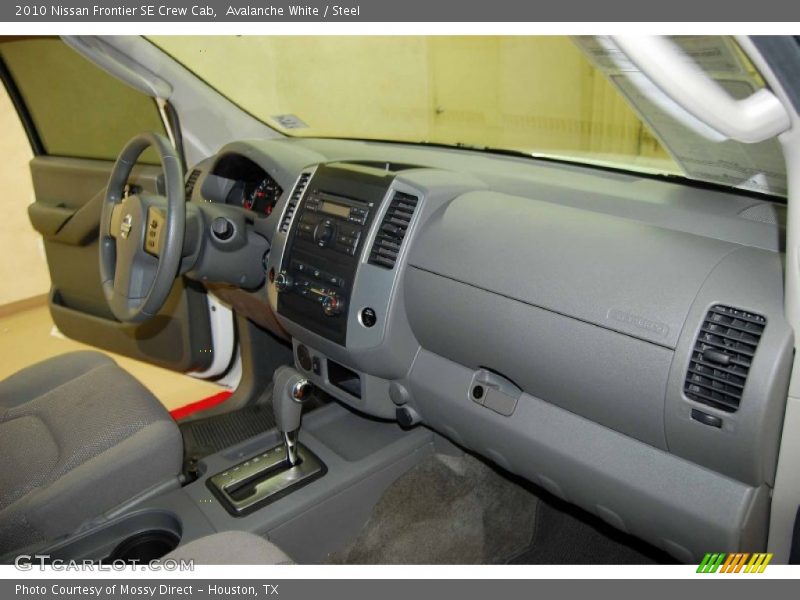 Avalanche White / Steel 2010 Nissan Frontier SE Crew Cab