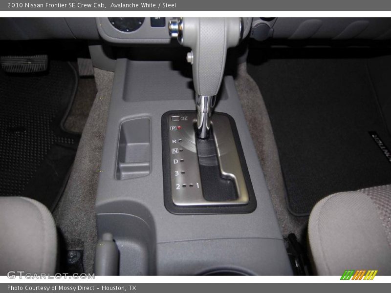 Avalanche White / Steel 2010 Nissan Frontier SE Crew Cab