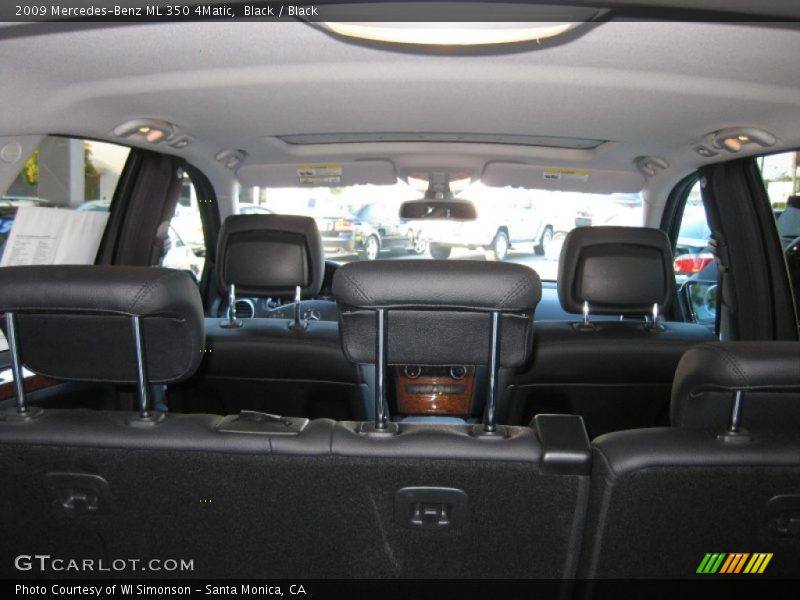 Black / Black 2009 Mercedes-Benz ML 350 4Matic