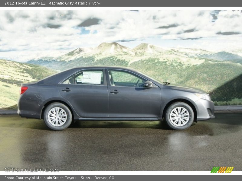 Magnetic Gray Metallic / Ivory 2012 Toyota Camry LE