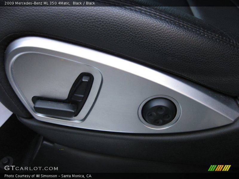 Black / Black 2009 Mercedes-Benz ML 350 4Matic