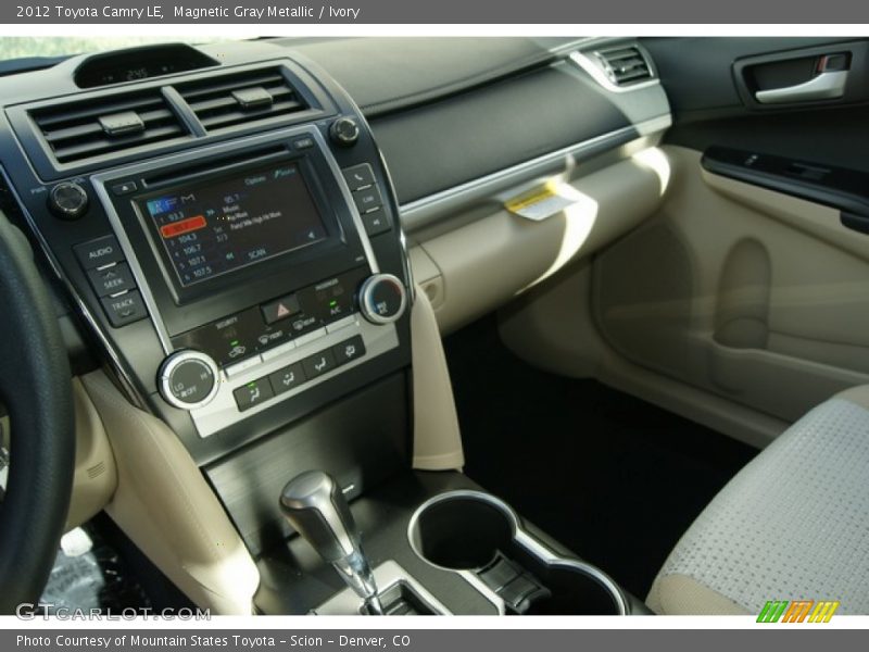 Magnetic Gray Metallic / Ivory 2012 Toyota Camry LE