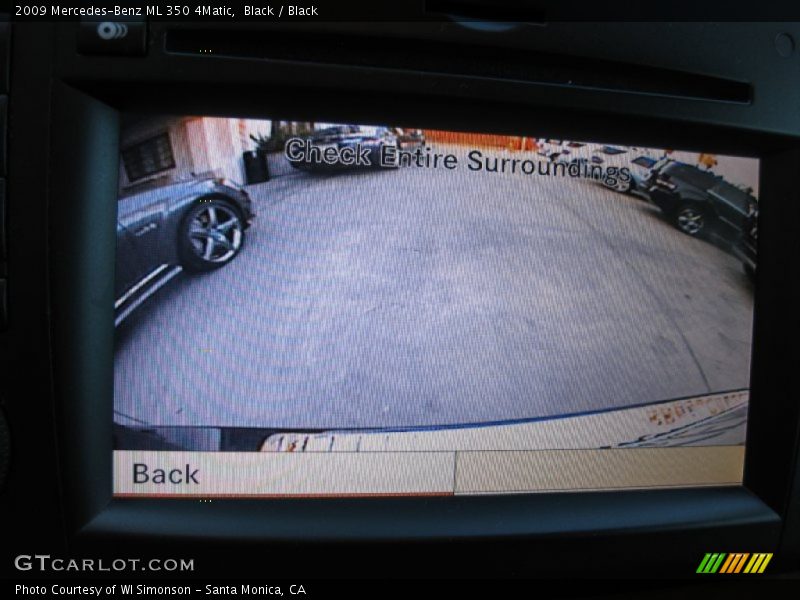 Black / Black 2009 Mercedes-Benz ML 350 4Matic