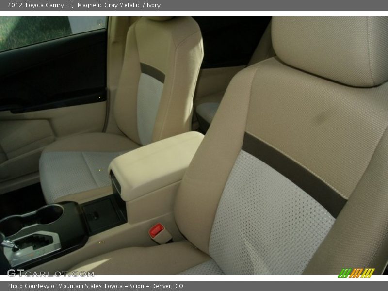 Magnetic Gray Metallic / Ivory 2012 Toyota Camry LE