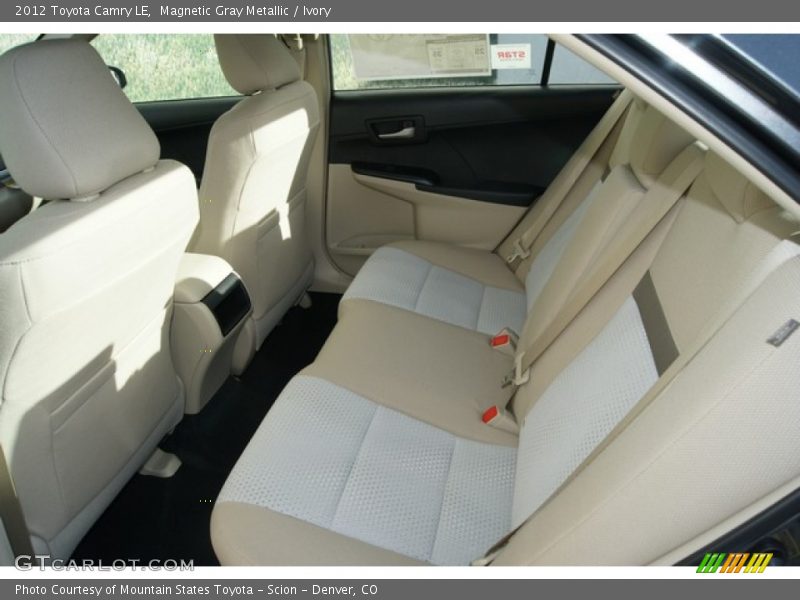 Magnetic Gray Metallic / Ivory 2012 Toyota Camry LE