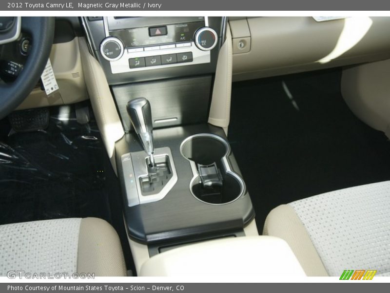 Magnetic Gray Metallic / Ivory 2012 Toyota Camry LE