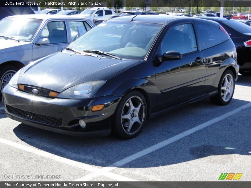 Pitch Black / Black 2003 Ford Focus SVT Hatchback