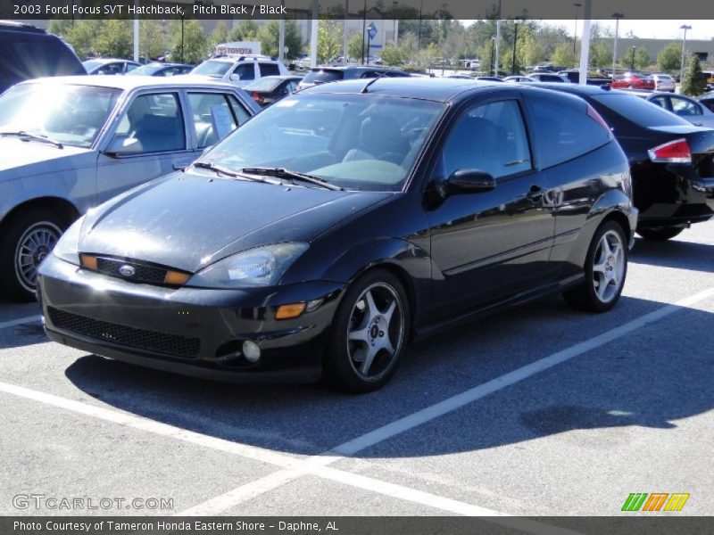 Pitch Black / Black 2003 Ford Focus SVT Hatchback