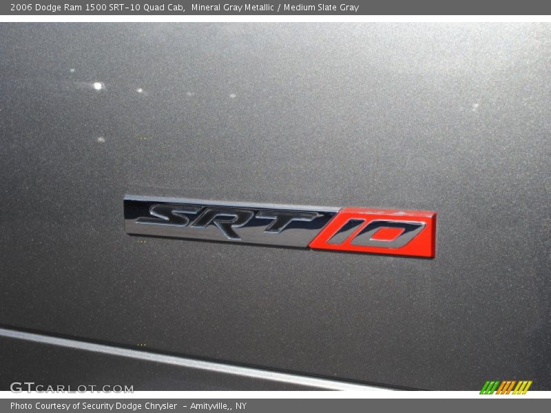 SRT10 logo - 2006 Dodge Ram 1500 SRT-10 Quad Cab