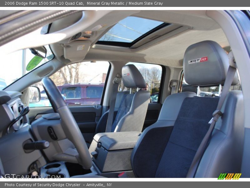 Mineral Gray Metallic / Medium Slate Gray 2006 Dodge Ram 1500 SRT-10 Quad Cab