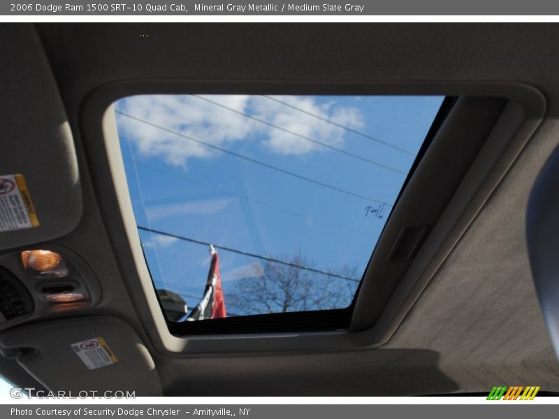 Sunroof of 2006 Ram 1500 SRT-10 Quad Cab
