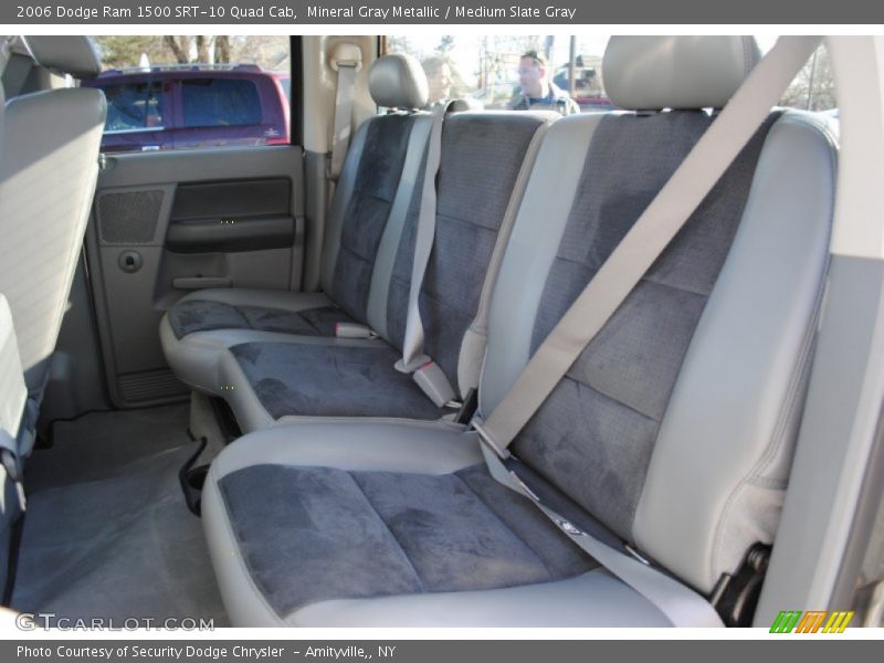 Rear Seat of 2006 Ram 1500 SRT-10 Quad Cab