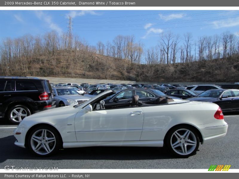  2009 CLK 350 Cabriolet Diamond White