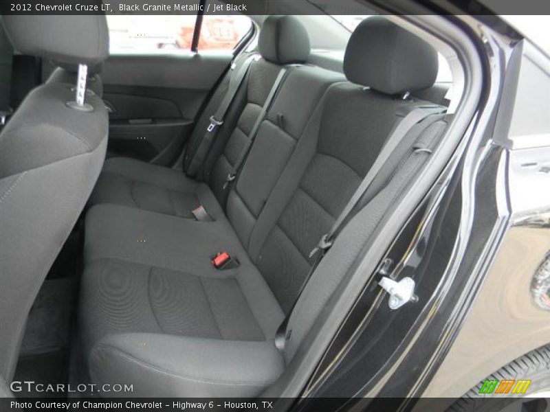 Black Granite Metallic / Jet Black 2012 Chevrolet Cruze LT