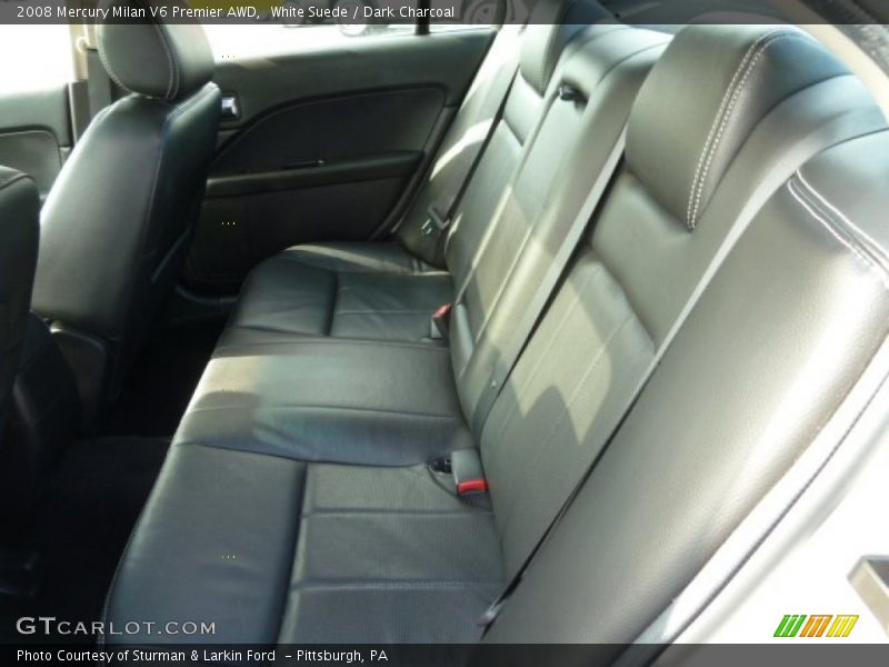 White Suede / Dark Charcoal 2008 Mercury Milan V6 Premier AWD