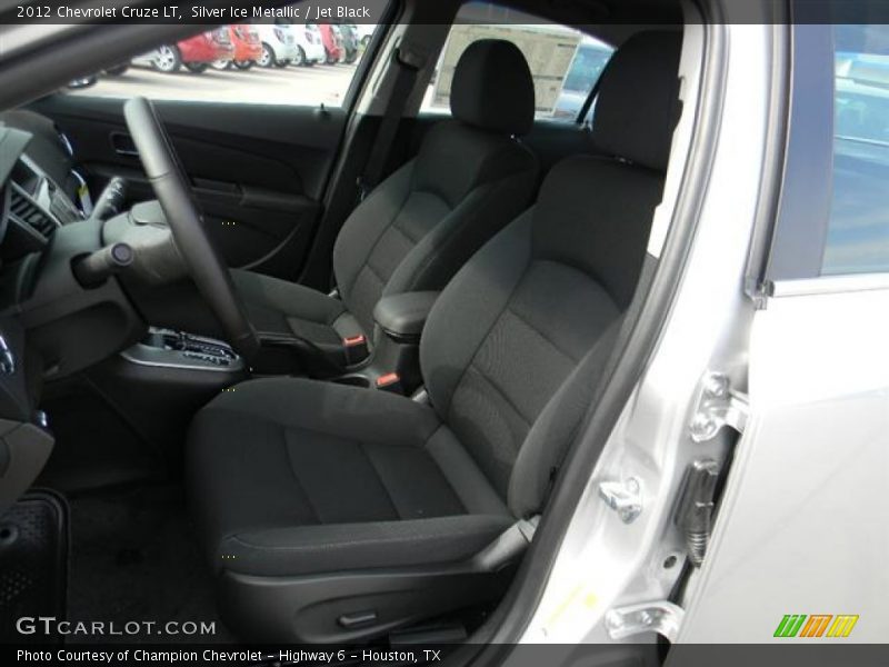 Silver Ice Metallic / Jet Black 2012 Chevrolet Cruze LT