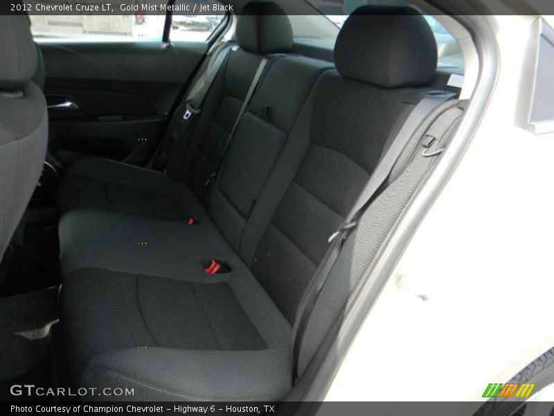 Gold Mist Metallic / Jet Black 2012 Chevrolet Cruze LT
