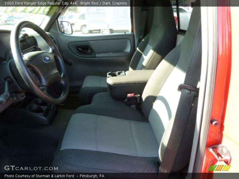 Bright Red / Dark Graphite 2003 Ford Ranger Edge Regular Cab 4x4