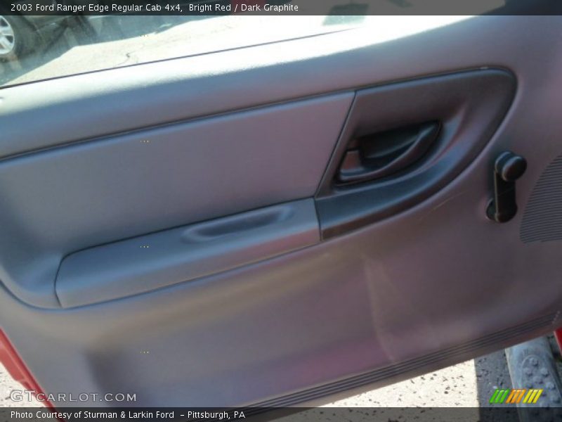 Bright Red / Dark Graphite 2003 Ford Ranger Edge Regular Cab 4x4