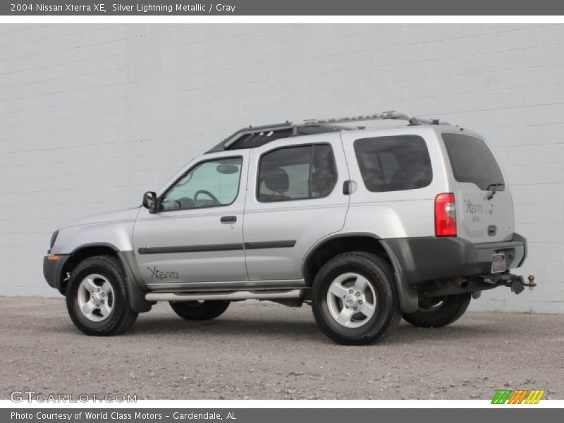 Silver Lightning Metallic / Gray 2004 Nissan Xterra XE