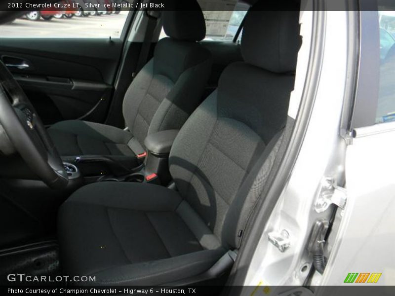 Silver Ice Metallic / Jet Black 2012 Chevrolet Cruze LT