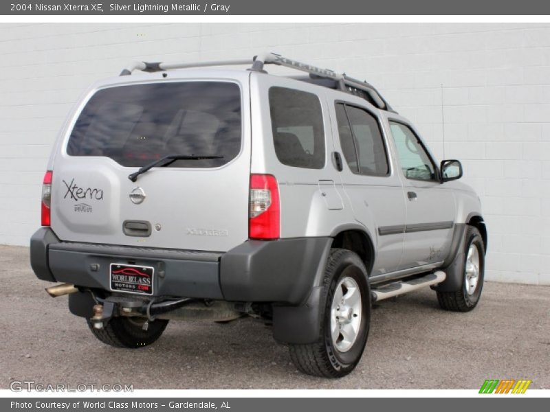 Silver Lightning Metallic / Gray 2004 Nissan Xterra XE