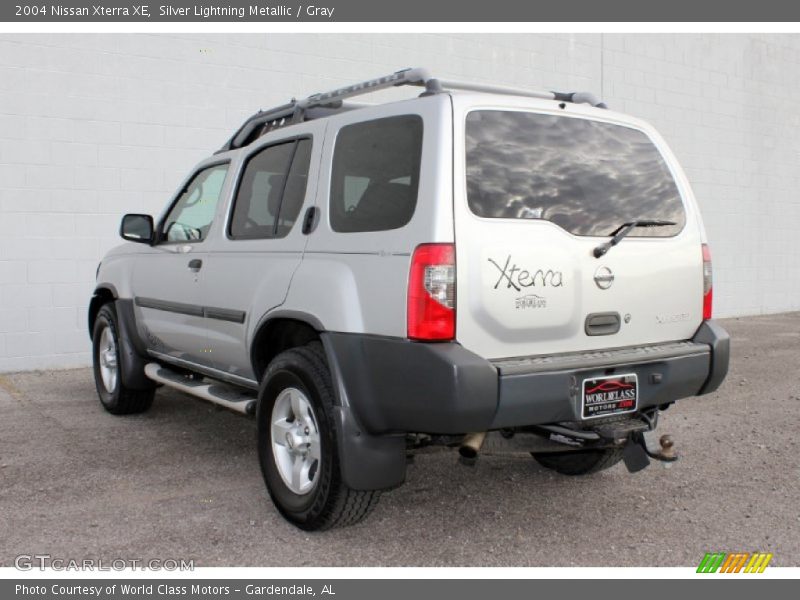 Silver Lightning Metallic / Gray 2004 Nissan Xterra XE