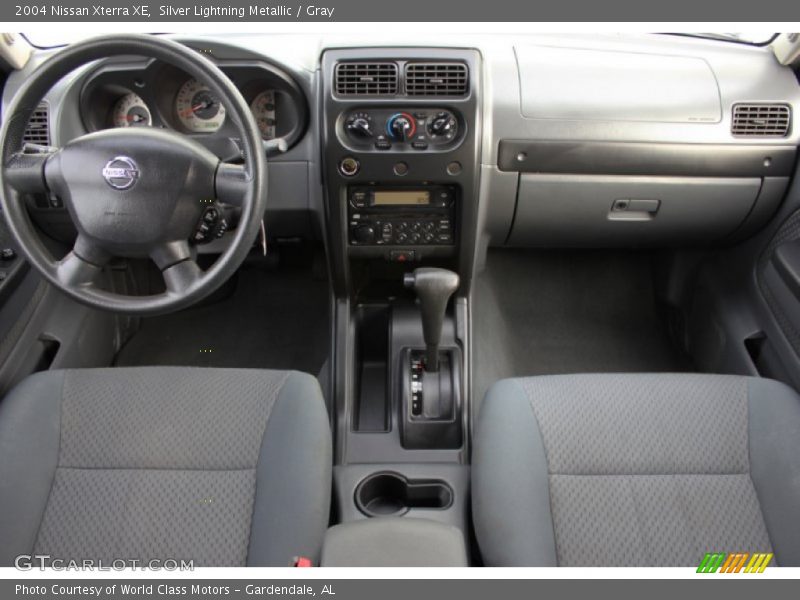 Silver Lightning Metallic / Gray 2004 Nissan Xterra XE