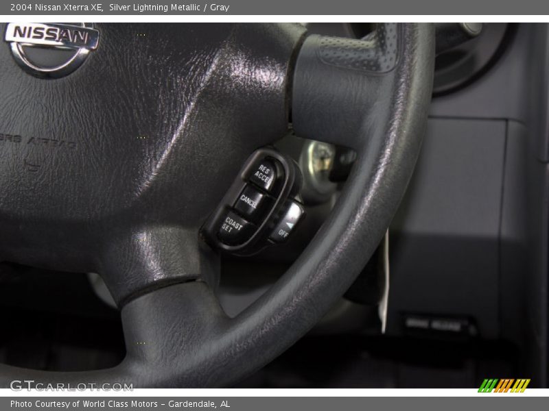 Silver Lightning Metallic / Gray 2004 Nissan Xterra XE