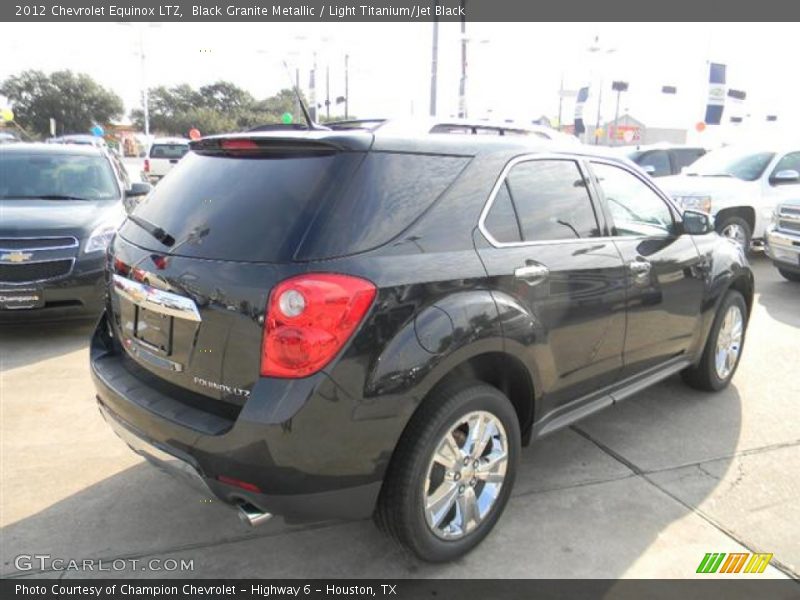 Black Granite Metallic / Light Titanium/Jet Black 2012 Chevrolet Equinox LTZ