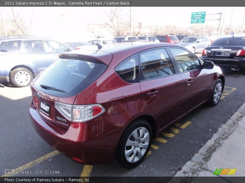 Camellia Red Pearl / Carbon Black 2011 Subaru Impreza 2.5i Wagon