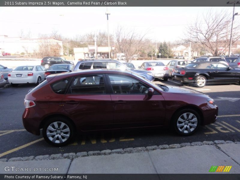 Camellia Red Pearl / Carbon Black 2011 Subaru Impreza 2.5i Wagon