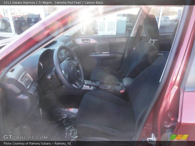 Camellia Red Pearl / Carbon Black 2011 Subaru Impreza 2.5i Wagon