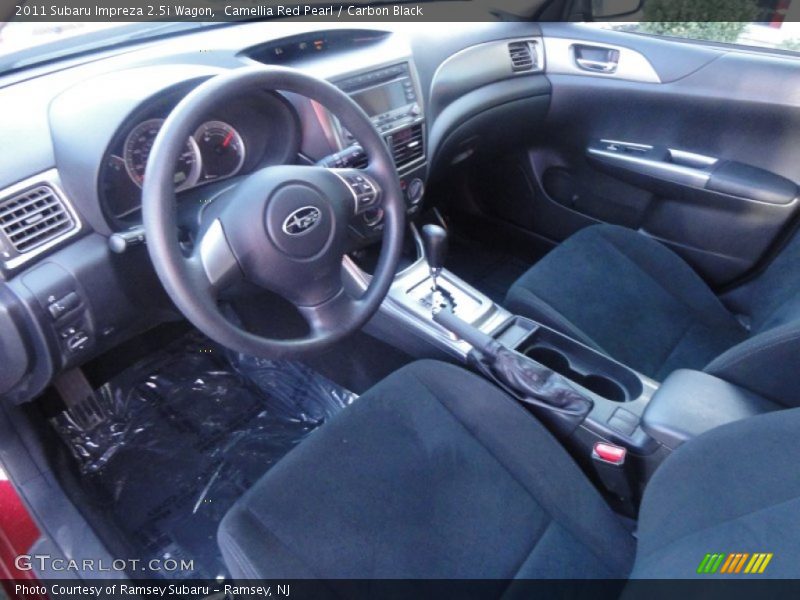 Camellia Red Pearl / Carbon Black 2011 Subaru Impreza 2.5i Wagon