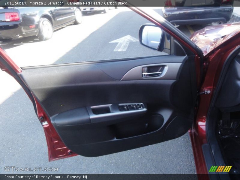 Camellia Red Pearl / Carbon Black 2011 Subaru Impreza 2.5i Wagon