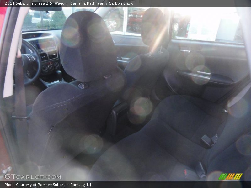 Camellia Red Pearl / Carbon Black 2011 Subaru Impreza 2.5i Wagon
