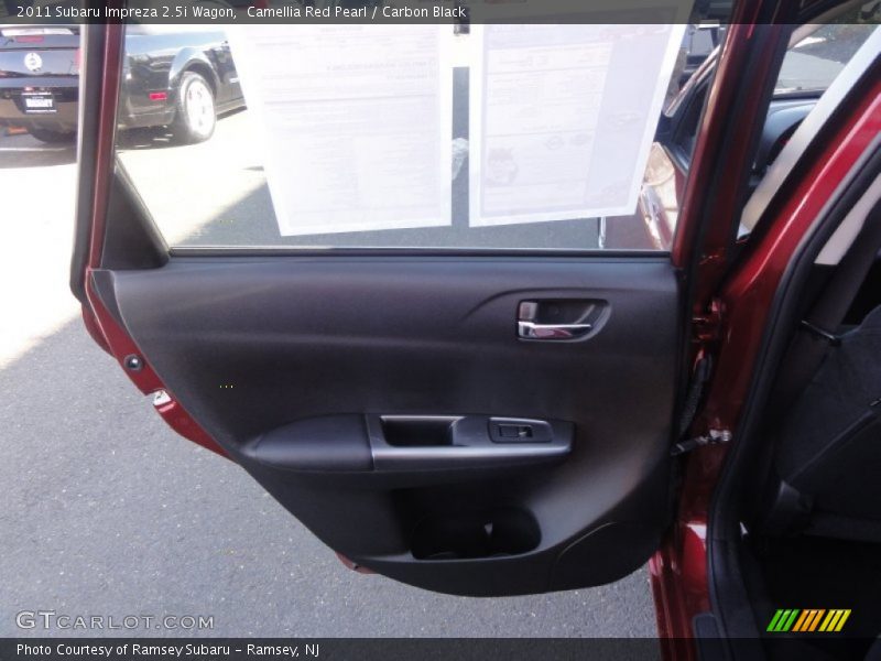 Camellia Red Pearl / Carbon Black 2011 Subaru Impreza 2.5i Wagon
