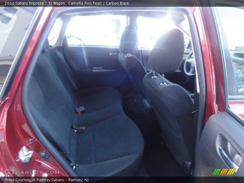 Camellia Red Pearl / Carbon Black 2011 Subaru Impreza 2.5i Wagon