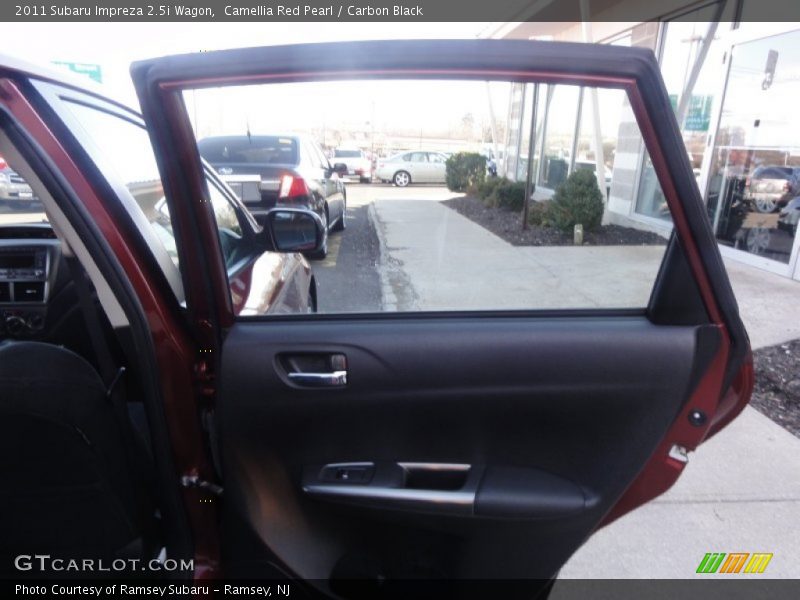 Camellia Red Pearl / Carbon Black 2011 Subaru Impreza 2.5i Wagon