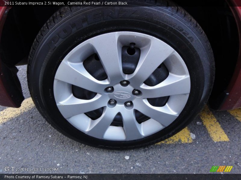 Camellia Red Pearl / Carbon Black 2011 Subaru Impreza 2.5i Wagon