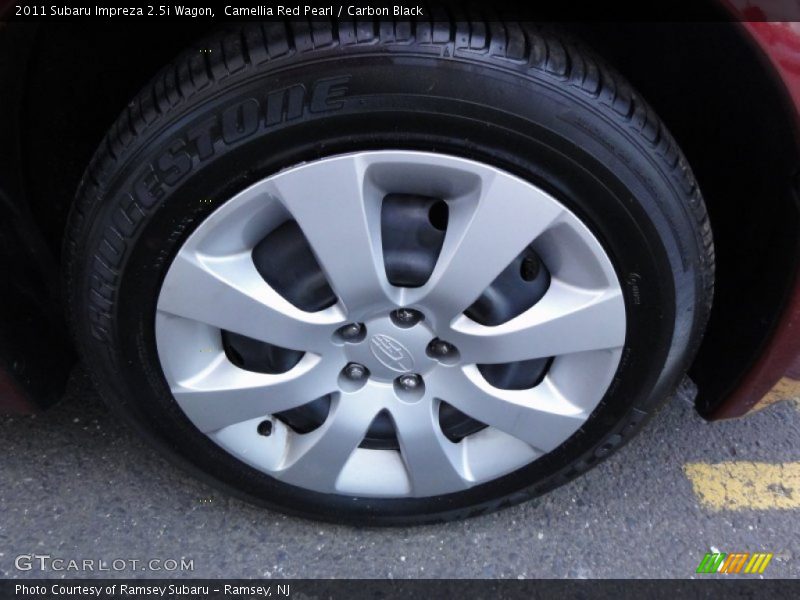 Camellia Red Pearl / Carbon Black 2011 Subaru Impreza 2.5i Wagon