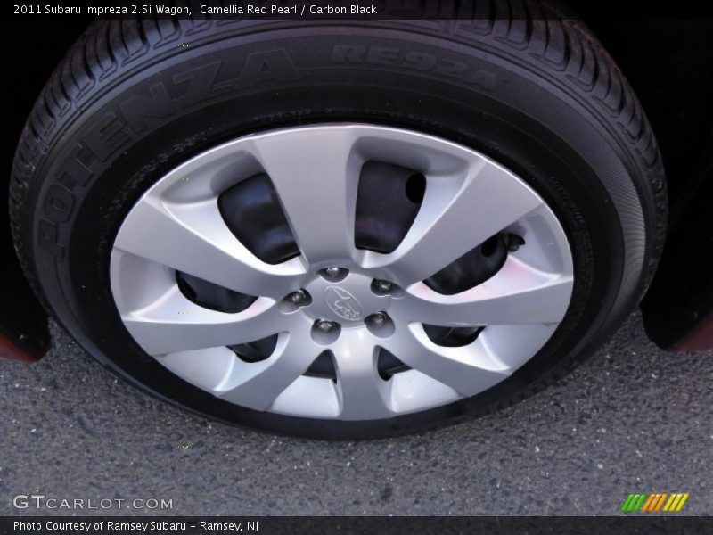 Camellia Red Pearl / Carbon Black 2011 Subaru Impreza 2.5i Wagon