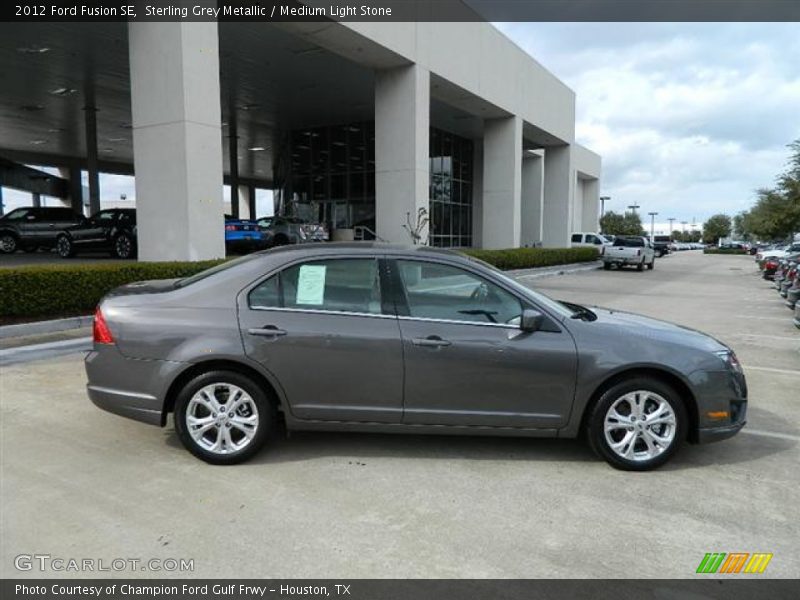 Sterling Grey Metallic / Medium Light Stone 2012 Ford Fusion SE