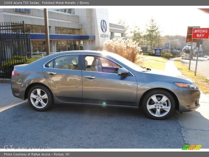 Polished Metal Metallic / Ebony 2009 Acura TSX Sedan