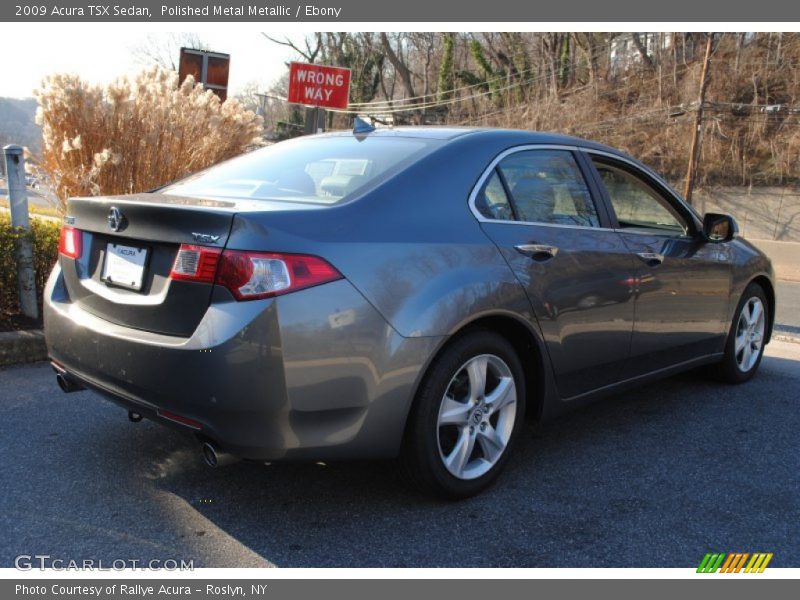 Polished Metal Metallic / Ebony 2009 Acura TSX Sedan