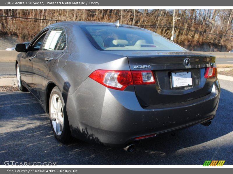 Polished Metal Metallic / Ebony 2009 Acura TSX Sedan