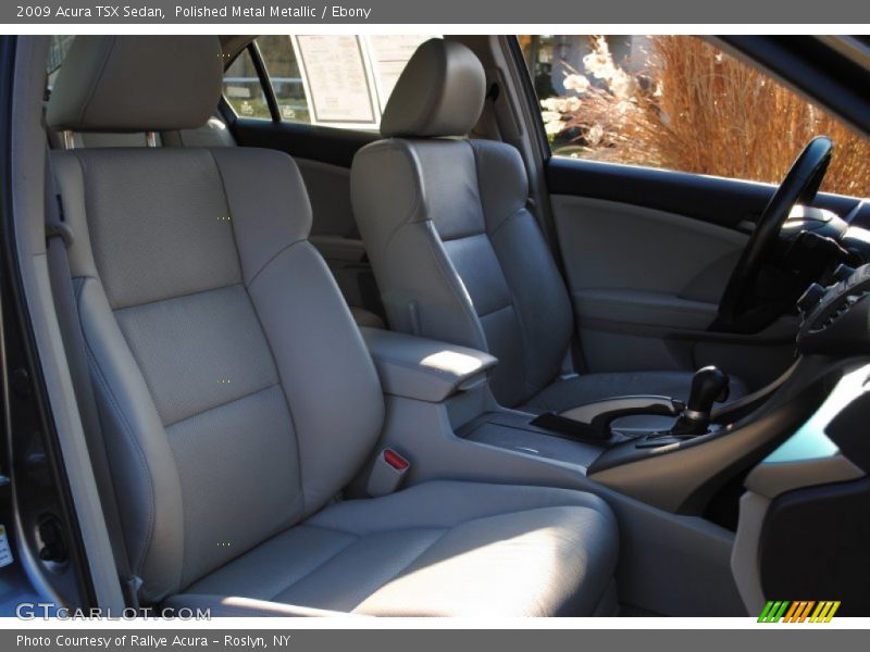 Polished Metal Metallic / Ebony 2009 Acura TSX Sedan