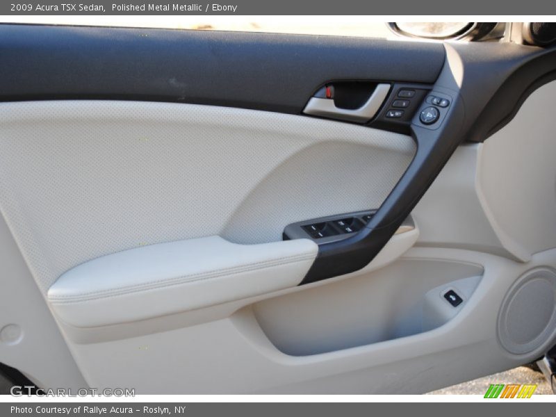 Polished Metal Metallic / Ebony 2009 Acura TSX Sedan