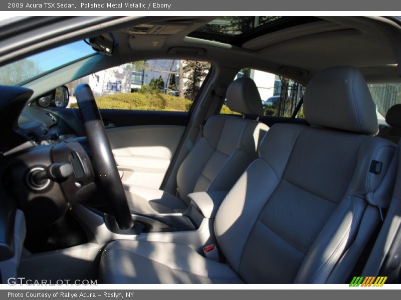 Polished Metal Metallic / Ebony 2009 Acura TSX Sedan