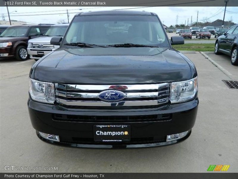 Tuxedo Black Metallic / Charcoal Black 2012 Ford Flex SE